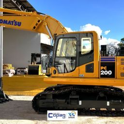 Escavadeira Hidrulica Komatsu PC200 Ano 2014